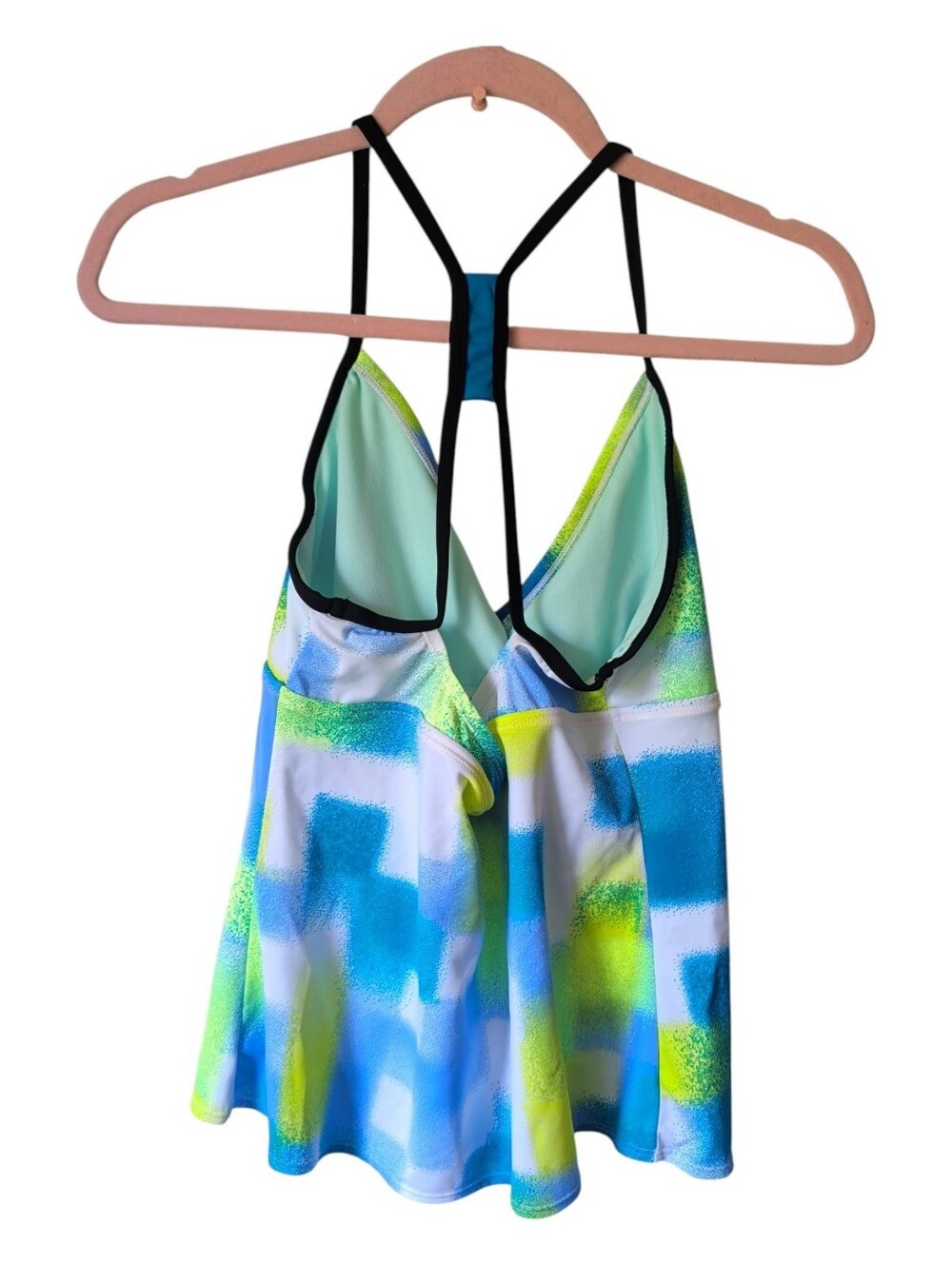 Nike Swim Racerback Tankini Top Size 16 - Picture 2 of 3